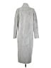 Love Token 100% Polyamide Gray Coat Size S - photo 2