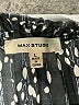 Max Studio 100% Polyester Stars Silver Casual Skirt Size L - photo 4