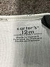 Carter's 100% Cotton Print Ivory Short Sleeve Onesie 9-12 MO / 12 MO - photo 3