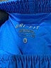 Nike 100% Polyester Color Block Blue Athletic Shorts Size S - photo 3