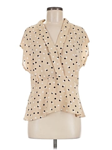 Ann Taylor Short Sleeve Blouse (view 1)