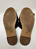 Caslon 100% Leather Black Sandals Size 6 1/2 - photo 5