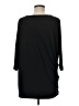 IMAN Black 3/4 Sleeve Top Size M - photo 2