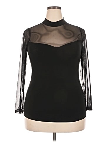 Ashley Stewart Long Sleeve Top (view 1)