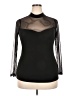 Ashley Stewart Black Long Sleeve Top Size 2X Plus - photo 1