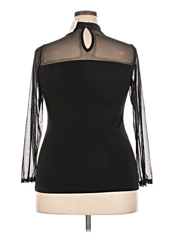 Ashley Stewart Long Sleeve Top (view 2)