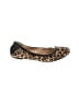 Halogen Animal Print Brown Flats Size 7 - photo 1
