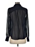 Bardot 100% Polyester Polka Dots Black Long Sleeve Blouse Size 6 - photo 2