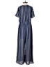 Sienna Sky Stripes Blue Jumpsuit Size M - photo 2