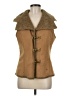 Dana Buchman 100% Polyester Tan Vest Size 8 - photo 1
