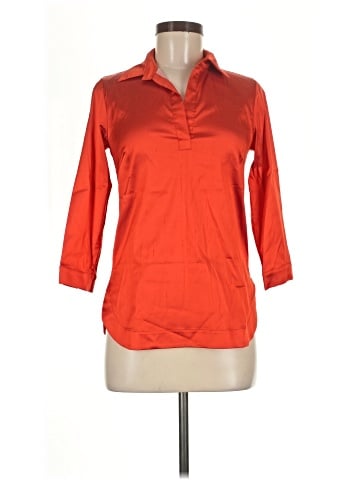 Leggiadro 3/4 Sleeve Button-Down Shirt (view 1)