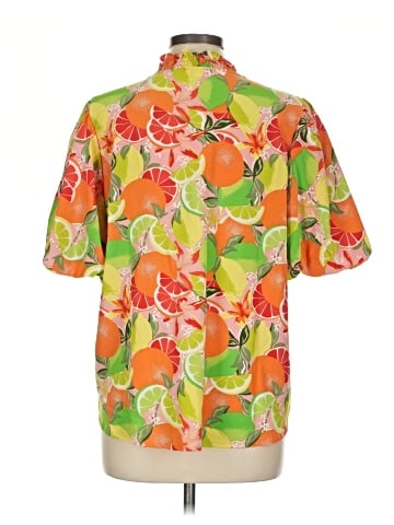 Umgee Short Sleeve Blouse (view 2)