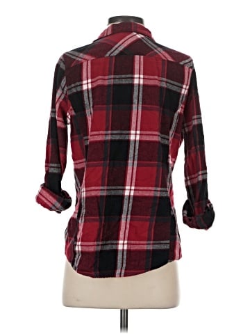 Great Northwest Indigo 3/4 Sleeve Button-Down Shirt (view 2)