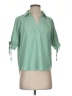 Jodifl Green 3/4 Sleeve Blouse Size S - photo 1