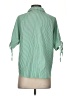 Jodifl Green 3/4 Sleeve Blouse Size S - photo 2