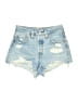 Levi's 100% Cotton Blue Denim Shorts Size 24 waist - photo 1
