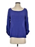 Splendid 100% Rayon Blue 3/4 Sleeve Top Size S - photo 1