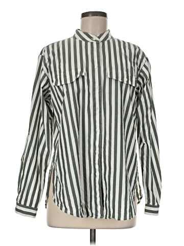 Ann Taylor Long Sleeve Button-Down Shirt (view 1)