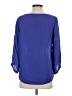 Splendid 100% Rayon Blue 3/4 Sleeve Top Size S - photo 2