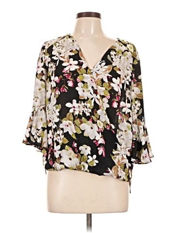 INC International Concepts 3/4 Sleeve Blouse (view 1)