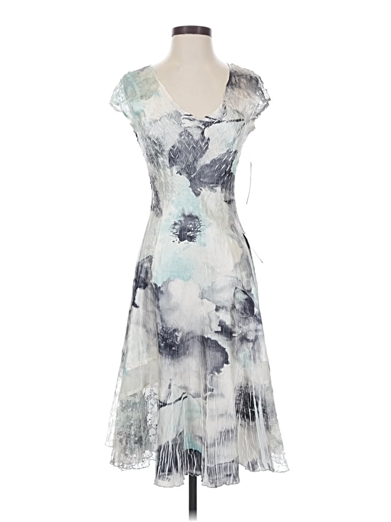 Pre-owned Komarov Cocktail Dress In Gray