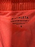 Athleta 100% Polyester Solid Orange Athletic Shorts Size S - photo 3