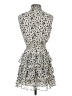 Express 100% Polyester Polka Dots Ivory Cocktail Dress Size XS - photo 2