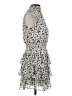 Express 100% Polyester Polka Dots Ivory Cocktail Dress Size XS - photo 4