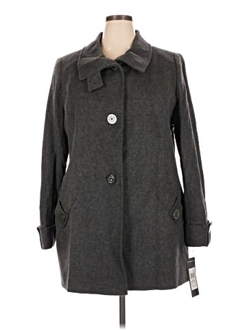 Kristen Blake Wool Coat (view 1)