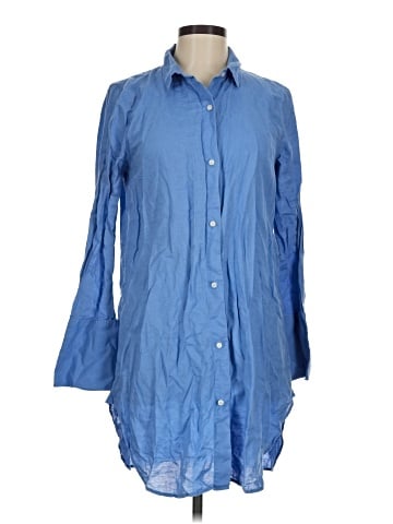 J.Crew 3/4 Sleeve Button-Down Shirt (view 1)