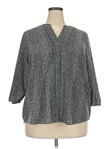 212 Collection 3/4 Sleeve Blouse (view 1)