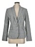 Ann Taylor Houndstooth Gray Blazer Size 8 - photo 1