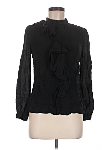 BCBGMAXAZRIA Long Sleeve Blouse (view 1)