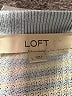 Ann Taylor LOFT Blue Pullover Sweater Size L - photo 7