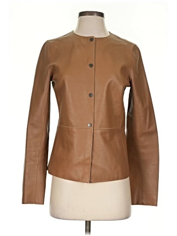 Vince. Leather Jacket (view 1)
