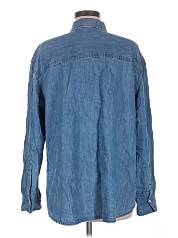 Treasure & Bond Long Sleeve Button-Down Shirt (view 2)