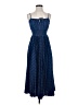 J.Crew Polka Dots Blue Casual Dress Size 0 - photo 1