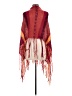 Aurielle Red Poncho Size M - photo 2