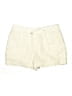Athleta 100% Linen Solid Ivory Shorts Size XL - photo 1
