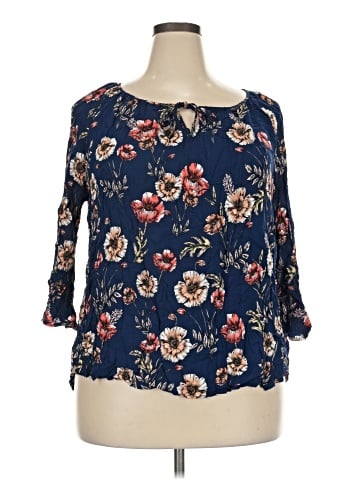 Fred David 3/4 Sleeve Blouse (view 1)