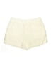 Athleta 100% Linen Solid Ivory Shorts Size XL - photo 2