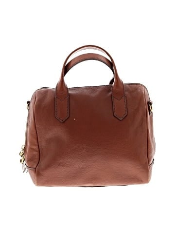 Fossil Leather Satchel (view 2)