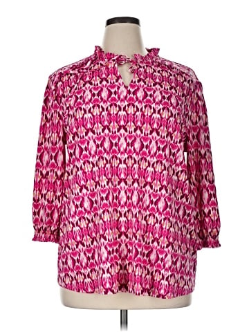 Ava & Grace 3/4 Sleeve Blouse (view 1)