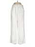 Talbots 100% Linen Solid White Ivory Linen Pants Size M (petite) - photo 1