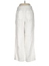 Talbots 100% Linen Solid White Ivory Linen Pants Size M (petite) - photo 2