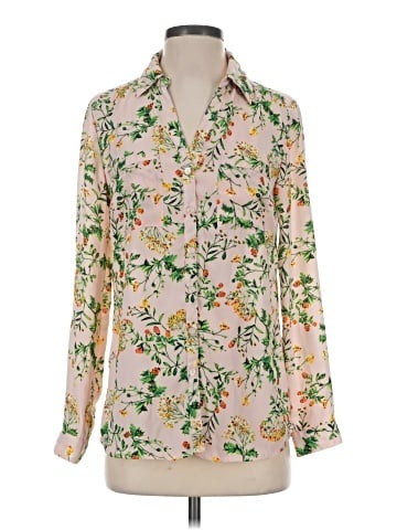 NY Collection Long Sleeve Blouse (view 1)