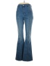 Vanilla Star Chevron-herringbone Blue Jeans Size 11 - photo 1