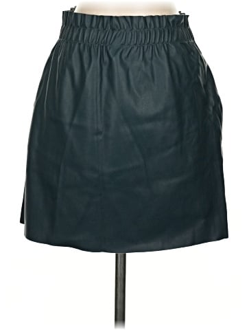 Zara Leather Skirt (view 1)