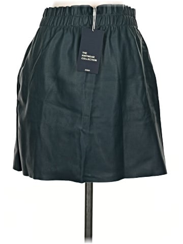 Zara Leather Skirt (view 2)