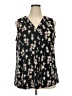 Lane Bryant Black Sleeveless Blouse Size 18 (3) - photo 1